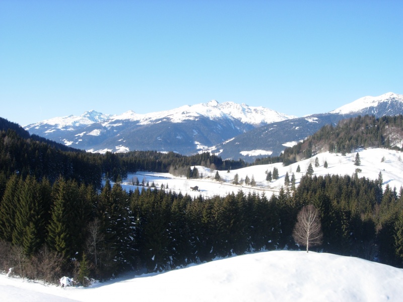 Lake Weissensee in winter  - a natural playground in Carinthia