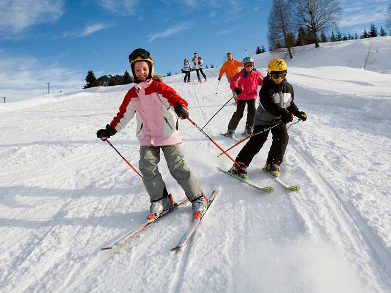 Skifahren in der Region Weissensee in Kärnten