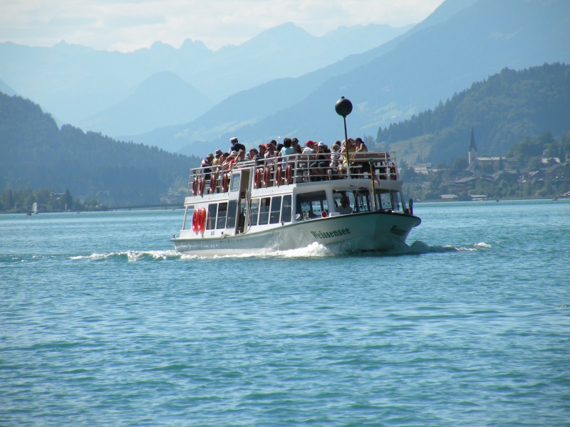 Schifffahrt am Weissensee mit Familie Winkler