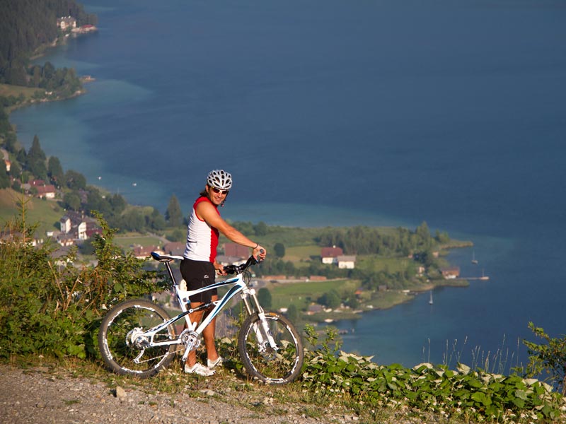 Mountainbiken in der Natur