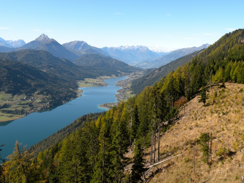 Lake Weissensee in Carinzia