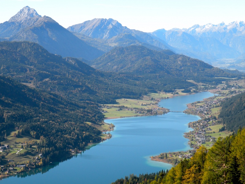 Der Weissensee - Spielplatz der Natur in Kärnten