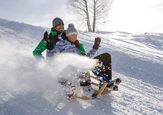 Tobogganing