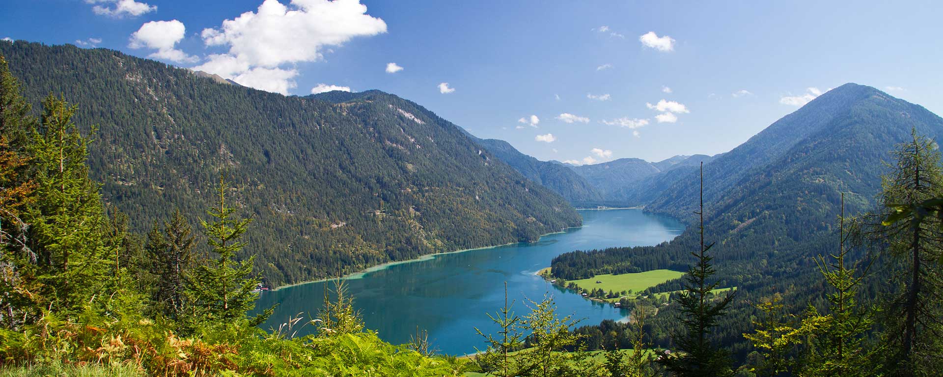 Bild Weissensee im Sommer