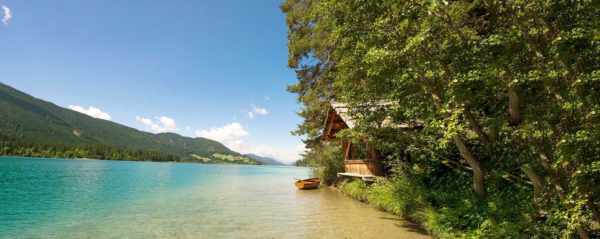 Bild Weissensee im Sommer