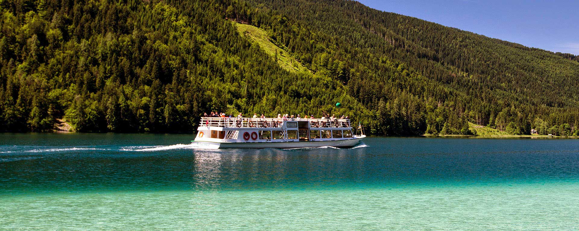 Bild Weissensee im Sommer