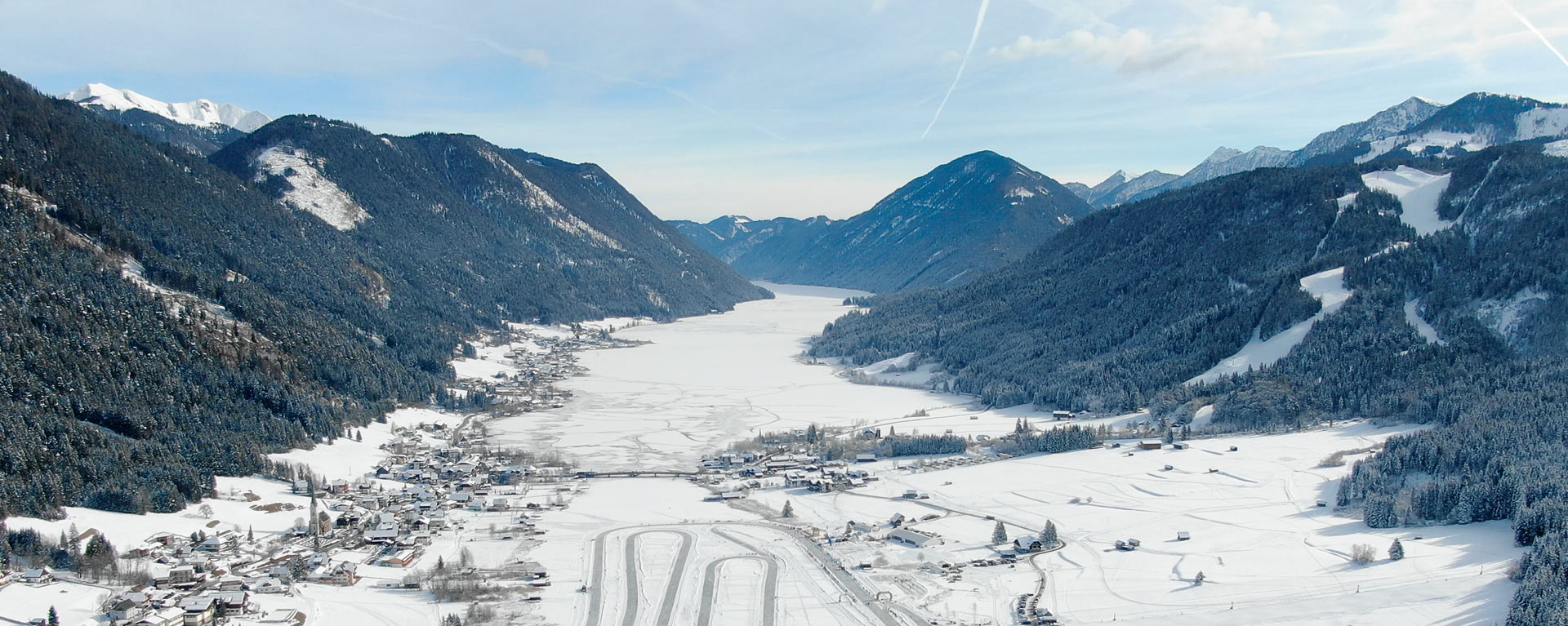 Bild Weissensee /Winter