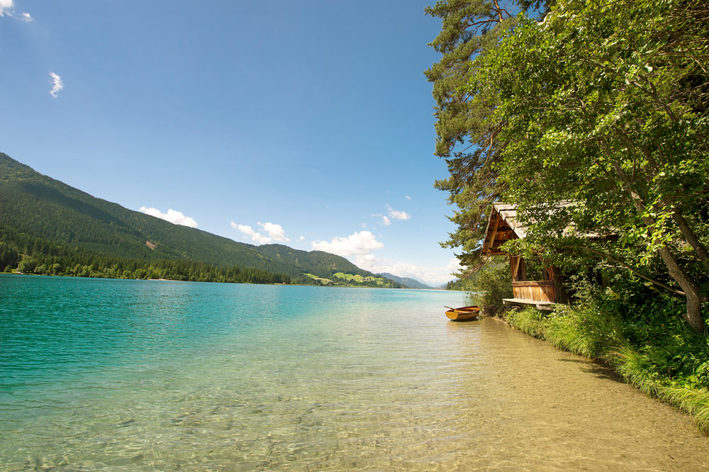 Der Weissensee im Sommer